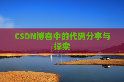 CSDN博客中的代码分享与探索